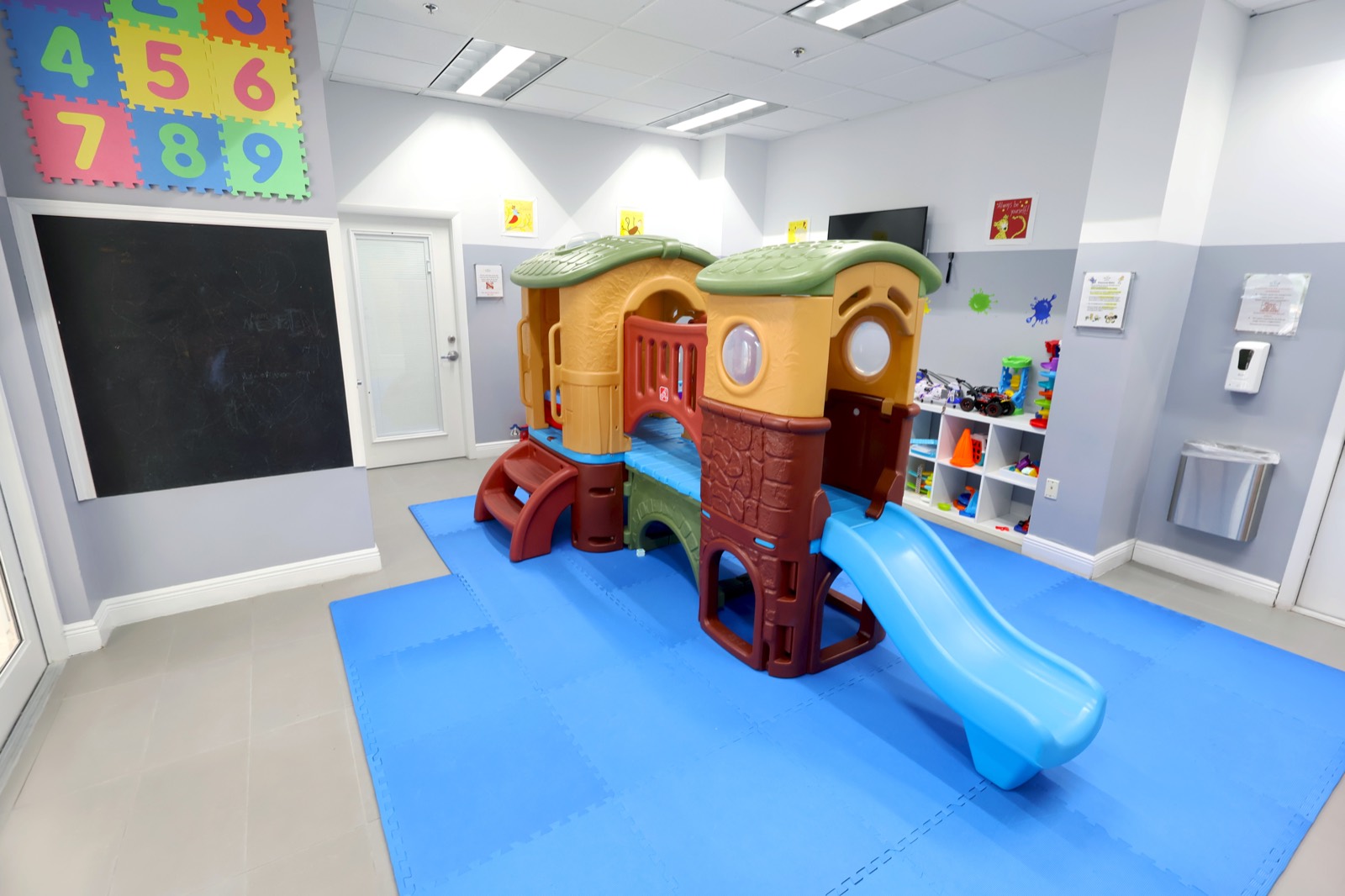 Children's indoor playroom